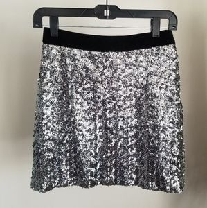 Milly Sequin Mini Skirt
